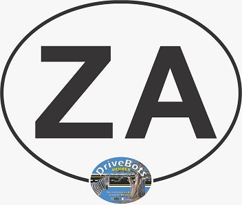 New ZA Sticker with DriveBots Logo