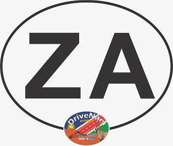 New ZA Sticker with DriveNam Logo